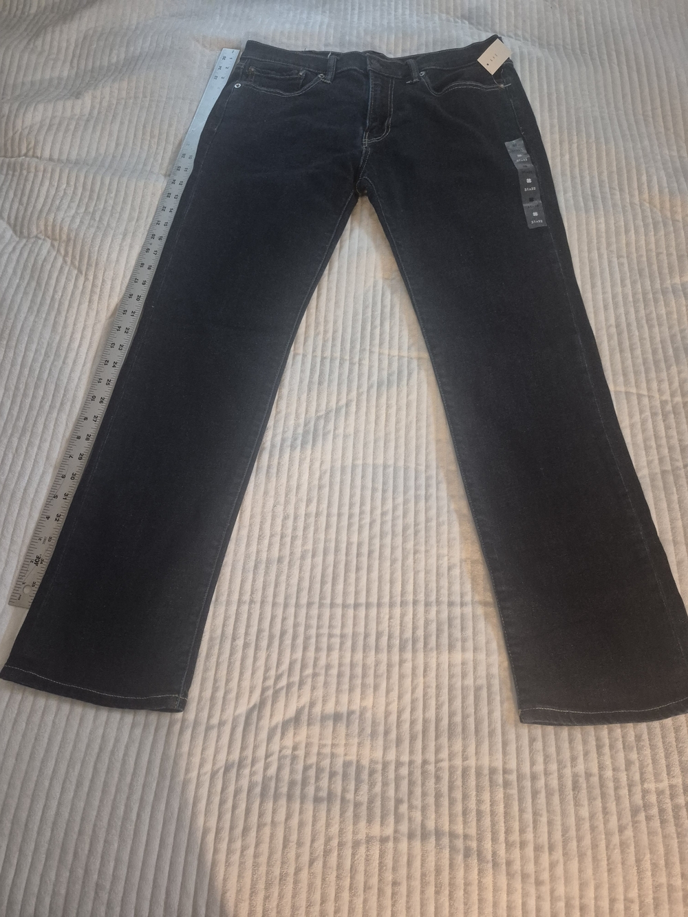 Men's Lucky Brand Straight-Leg Jeans in Dark Blue Clean Everyday Fit